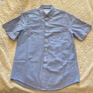 Men’s Blue Button Up Shirt